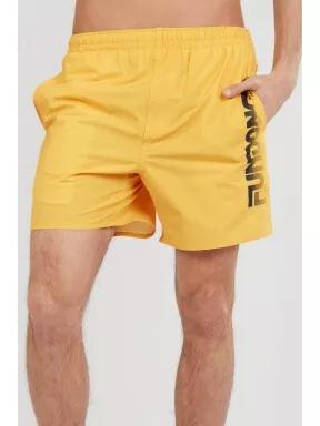 Fundango Bono Boardshort férfi fürdőnadrág sárga színben 1