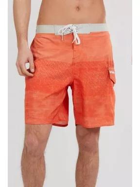 Fundango Navala Boardshort férfi beach short rózsaszín színben 1