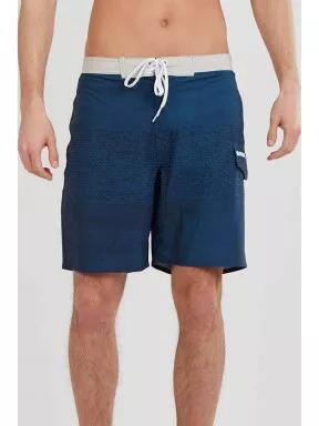 Fundango Navala Boardshort férfi beach short sötétkék színben 1