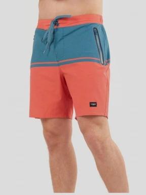 Fundango Morris Boardshort férfi boardshort piros színben 1