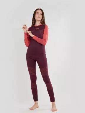 Fundango Seamless Baselayer Set női aláöltöző szett magenta színben 1