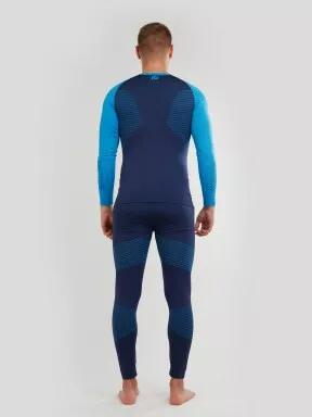 Fundango Seamless Baselayer Set férfi aláöltöző szett kék színben 3