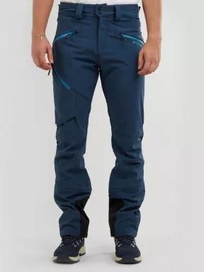 Fundango Rob Softshell Pant férfi túranadrág kék színben 1