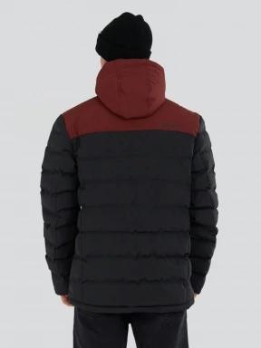 Fundango Passat Padded Jacket férfi steppelt átmeneti kabát piros színben 3