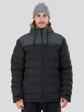 Fundango Passat Padded Jacket férfi steppelt átmeneti kabát fekete színben 1