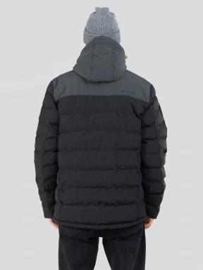 Fundango Passat Padded Jacket férfi steppelt átmeneti kabát fekete színben 3