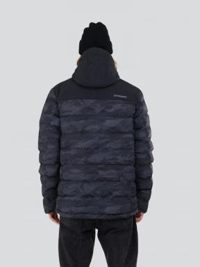 Fundango Passat Padded Jacket férfi steppelt átmeneti kabát szürke színben 3