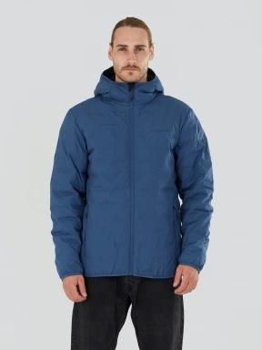 Fundango Smoke Hooded Jacket férfi túrakabát kék színben 1