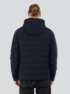 Fundango Hubble Padded Jacket férfi steppelt átmeneti kabát sötétkék színben 3