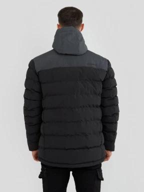 Fundango Passat Padded Jacket férfi utcai kabát fekete színben 3