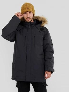 Fundango Spirit Parka Jacket férfi télikabát fekete színben 1