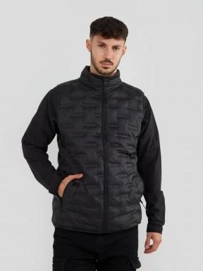Fundango Smoke Vest férfi mellény fekete színben 1