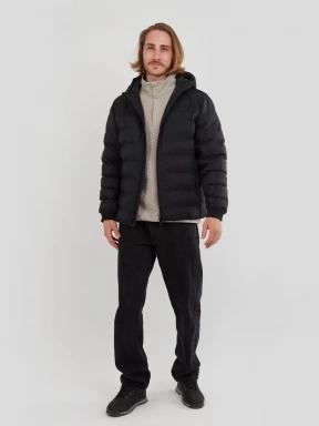 Fundango Patriot Padded Jacket férfi utcai kabát fekete színben 3