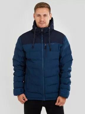 Fundango Passat Padded Jacket férfi utcai kabát kék színben 1