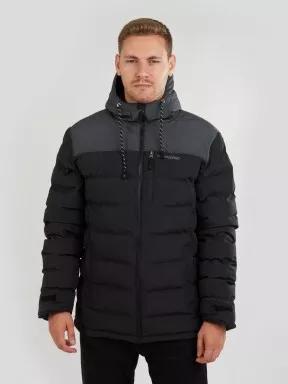 Fundango Passat Padded Jacket férfi utcai kabát szürke színben 1