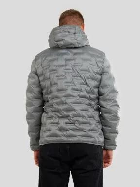 Fundango Smoke Hooded Jacket férfi utcai kabát szürke színben 3