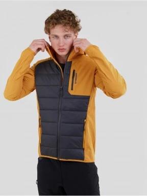 Fundango Gaara Hybrid jacket férfi softshell kabát szürke színben 1