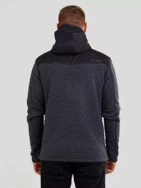 Fundango Ashford Insulated Fleece Jacket férfi utcai kabát fekete színben 3
