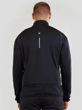 Fundango Rauris Midlayer M férfi polár pulóver fekete színben 3