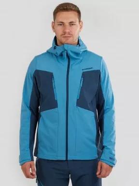 Fundango Rauris Softshell Jacket M férfi softshell kabát világoskék színben 1
