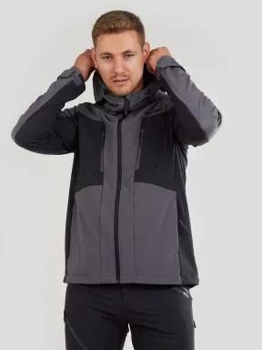 Fundango Rauris Softshell Jacket M férfi softshell kabát fekete színben 1