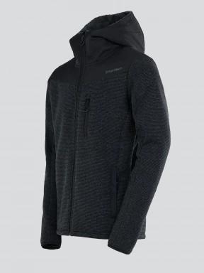 Fundango Ashford Insulated Fleece Jacket férfi polár pulóver szürke színben 3