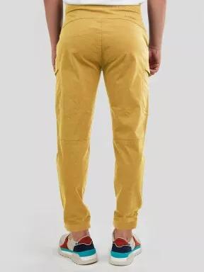 Fundango Arbor Cargo Pants férfi cargo nadrág sárga színben 3