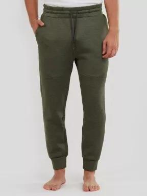 Fundango Blake Sweatpants férfi tréning nadrág oliva színben 1