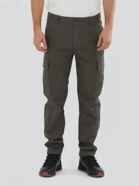 Fundango Chuck Cargo Pants férfi cargo nadrág oliva színben 1