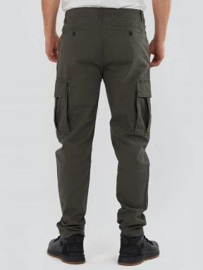 Fundango Chuck Cargo Pants férfi cargo nadrág oliva színben 3