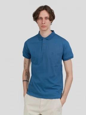 Fundango Incognito Mono Poloshirt férfi galléros póló kék színben 1
