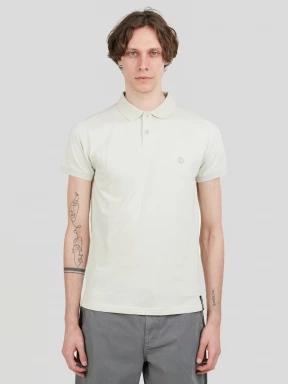 Fundango Incognito Mono Poloshirt férfi galléros póló zöld színben 1