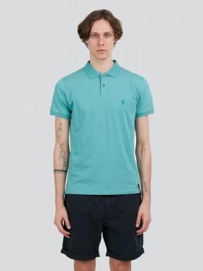 Fundango Incognito Mono Poloshirt férfi galléros póló zöld színben 1