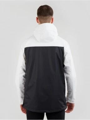 Fundango Salmo Logo Anorak férfi esőkabát fehér színben 3