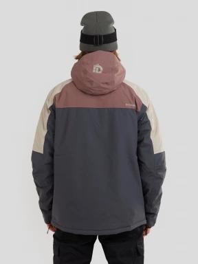Fundango Burnaby Logo Anorak férfi síkabát lila színben 3