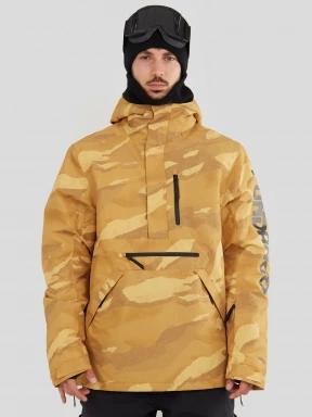 Fundango Tilbury Logo Anorak férfi síkabát narancssárga színben 1