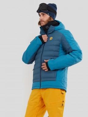 Fundango Orion Padded Jacket férfi steppelt síkabát kék színben 1