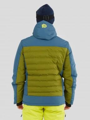 Fundango Orion Padded Jacket férfi steppelt síkabát oliva színben 3