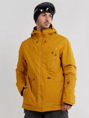 Fundango Decatur Jacket férfi síkabát sárga színben 1