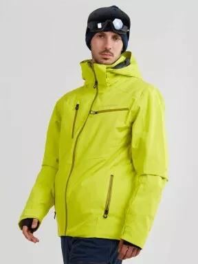 Fundango Telluride Jacket férfi síkabát sárga színben 1