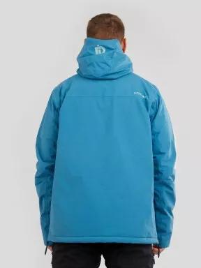Fundango Burnaby Logo Anorak férfi síkabát világoskék színben 3