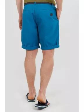 Fundango North Shore Chino Short férfi rövidnadrág kék színben 3