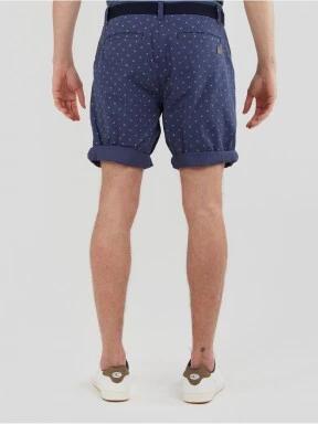 Fundango North Shore Chino Shorts férfi rövidnadrág sötétkék színben 3