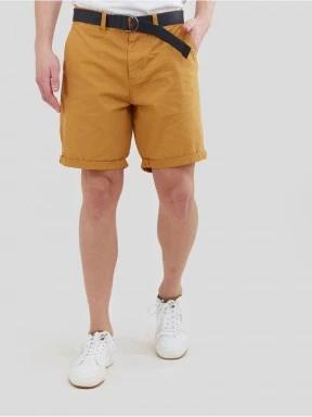 Fundango North Shore Chino Shorts férfi rövidnadrág sárga színben 1