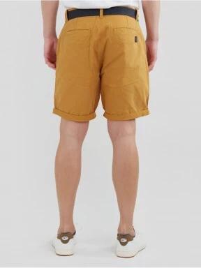 Fundango North Shore Chino Shorts férfi rövidnadrág sárga színben 3