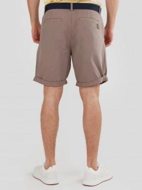 Fundango North Shore Chino Shorts férfi rövidnadrág barna színben 3
