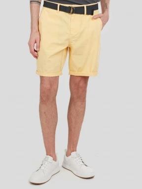 Fundango North Shore Chino Shorts férfi rövidnadrág sárga színben 1