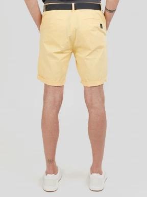 Fundango North Shore Chino Shorts férfi rövidnadrág sárga színben 3