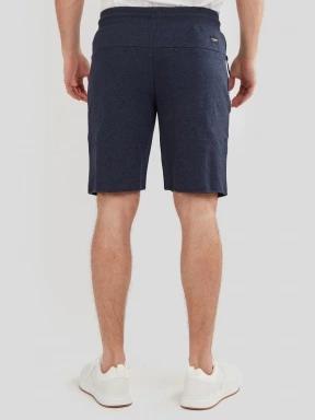 Fundango Woody Sweatshort férfi tréning rövidnadrág sötétkék színben 3