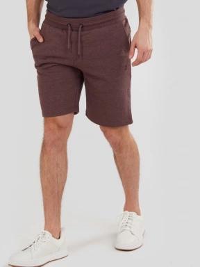 Fundango Delon Sweatshort férfi tréning rövidnadrág lila színben 1